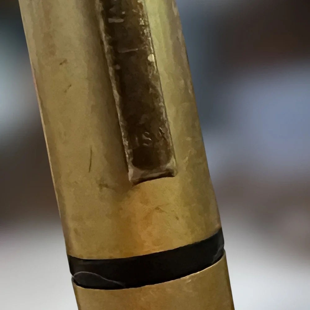 VTG Mark White‎ Governor Texas Pen State Seal Gold Tone Felt Pen Collectible USA
